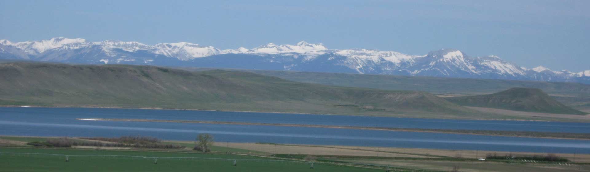 Lake and Mountain range